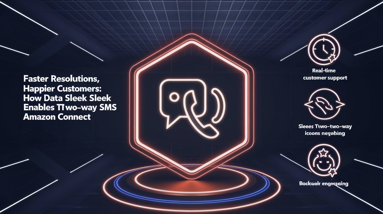 Faster Resolutions, Happier Customers: How Data Sleek Enables Two-Way SMS in Amazon Connect