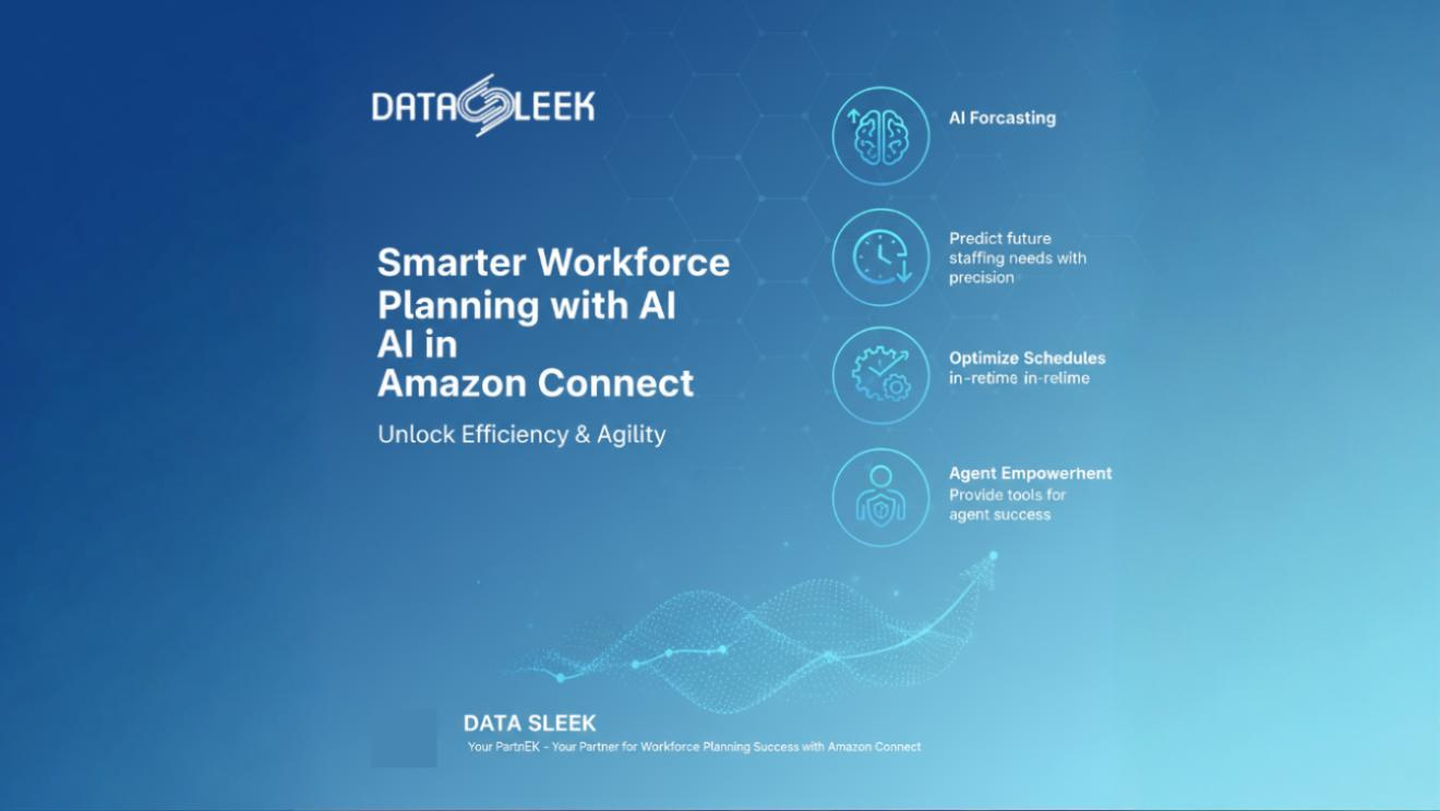 Smarter Workforce Planning with AI in Amazon Connect