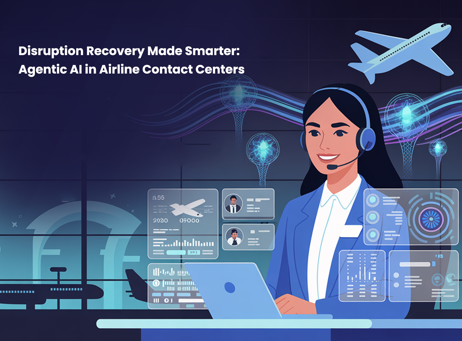 Disruption Recovery Made Smarter: Agentic AI in Airline Contact Centers