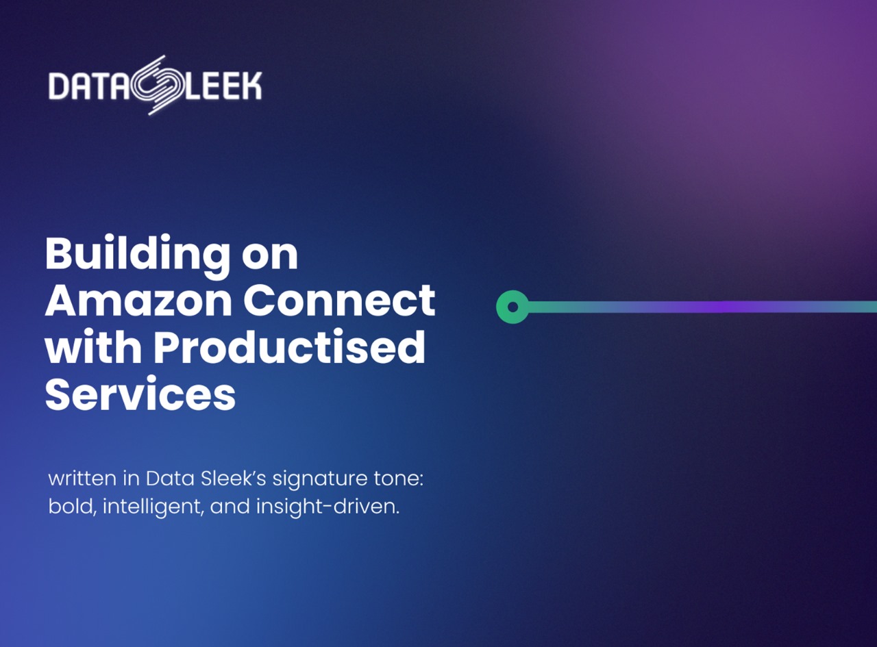 Building on Amazon Connect with Productized Services: The CIO’s Evaluation Guide to Scalable CX Transformation