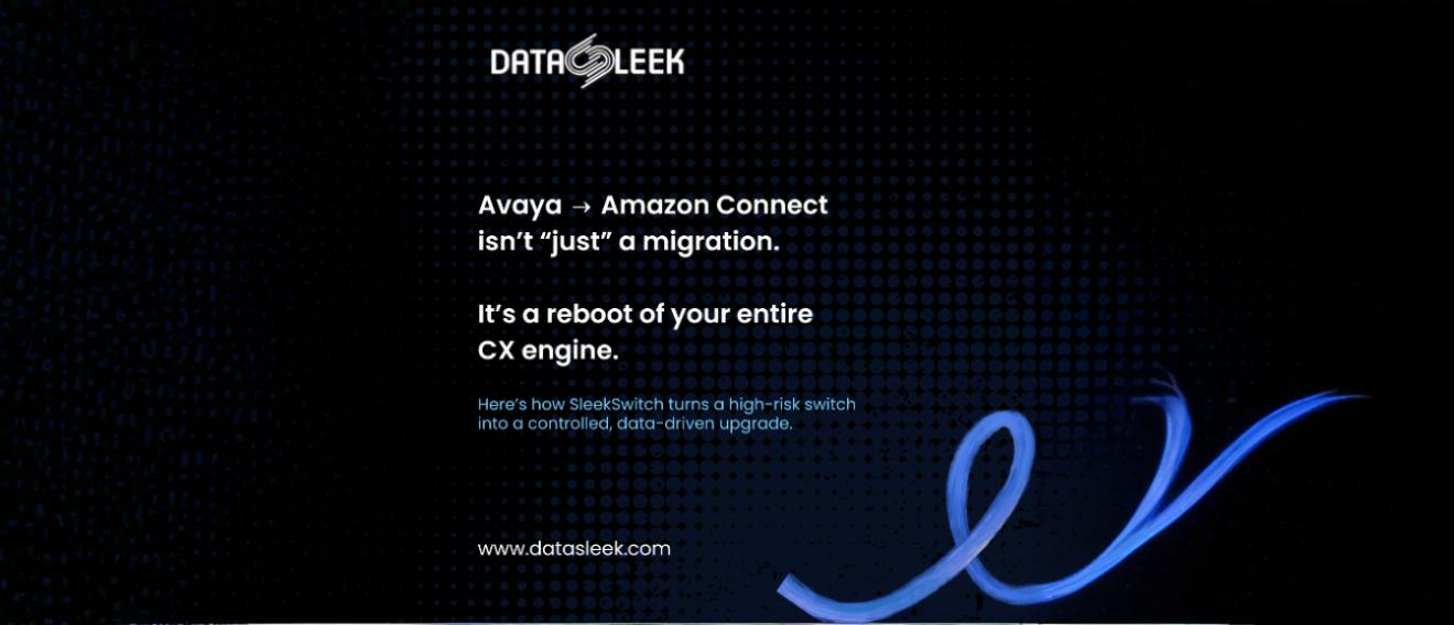 SleekSwitch Migration Playbook (Avaya → Amazon Connect): A Proven Framework for Low-Risk Migration and Maximum ROI